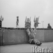 1959, Warszawa, Polska.
Lalki Adama Kiliana z przedstawienia 