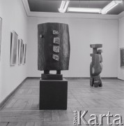 Brak daty, Warszawa, Polska.
Wystawa rzeźby Vladimira Preclika w Galerii Krzywe Koło.
Fot. Irena Jarosińska, zbiory Ośrodka KARTA