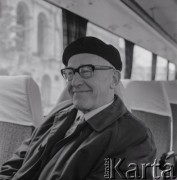 7–25.10.1970, Warszawa, Polska. 
VIII Międzynarodowy Konkurs Pianistyczny im. Fryderyka Chopina. Nz. prawdopodobnie juror konkursu.
Fot. Irena Jarosińska, zbiory Ośrodka KARTA