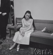 7–25.10.1970, Warszawa, Polska. 
VIII Międzynarodowy Konkurs Pianistyczny im. Fryderyka Chopina. Nz. Mitsuko Uchida - pianistka z Japonii, która zajęła II miejsce w konkursie.
Fot. Irena Jarosińska, zbiory Ośrodka KARTA