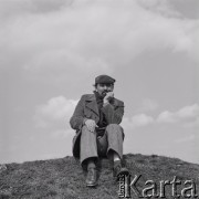 1976, Kraków, Polska.
Poeta i prozaik Tadeusz Nowak.
Fot. Irena Jarosińska, zbiory Ośrodka KARTA