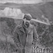 1976, Kraków, Polska.
Poeta i prozaik Tadeusz Nowak.
Fot. Irena Jarosińska, zbiory Ośrodka KARTA