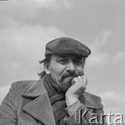 1976, Kraków, Polska.
Poeta i prozaik Tadeusz Nowak.
Fot. Irena Jarosińska, zbiory Ośrodka KARTA