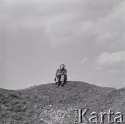 1976, Kraków, Polska.
Poeta i prozaik Tadeusz Nowak.
Fot. Irena Jarosińska, zbiory Ośrodka KARTA