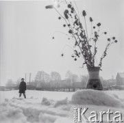 1973, Katowice, Polska.
Grafik Stefan Suberlak.
Fot. Irena Jarosińska, zbiory Ośrodka KARTA