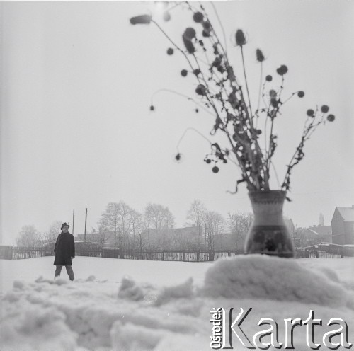 1973, Katowice, Polska.
Grafik Stefan Suberlak.
Fot. Irena Jarosińska, zbiory Ośrodka KARTA