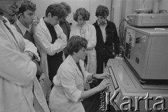 Lata 70.-80., Lublin, Polska.
Pracownia uniwersytecka. 
Fot. Irena Jarosińska, zbiory Ośrodka KARTA