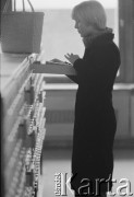 Lata 70.-80., Lublin, Polska.
Biblioteka uniwersytecka. 
Fot. Irena Jarosińska, zbiory Ośrodka KARTA