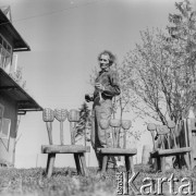 1975, Zakopane, Polska.
Rzeźbiarz ludowy Antoni Rząsa.
Fot. Irena Jarosińska, zbiory Ośrodka KARTA