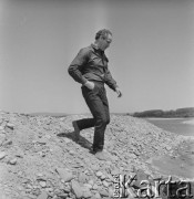 1975, Polska.
Rzeźbiarz Bronisław Chromy.
Fot. Irena Jarosińska, zbiory Ośrodka KARTA