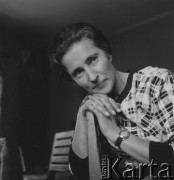 Brak daty, Hala Gąsienicowa, Tatry, Polska.
Krystyna Drągowska.
Fot. Irena Jarosińska, zbiory Ośrodka KARTA