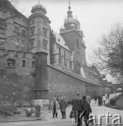 Lata 70., Kraków, Polska.
Wawel.
Fot. Irena Jarosińska, zbiory Ośrodka KARTA