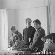 Lata 70., Polska.
Pracownia Grzegorza Piecucha (?).
Fot. Irena Jarosińska, zbiory Ośrodka KARTA