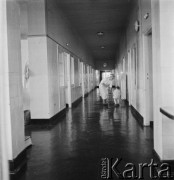 Lata 60., Warszawa, Polska.
Szpital Dziecięcy im. prof. dr. med. Jana Bogdanowicza przy ul. Niekłańskiej.
Fot. Irena Jarosińska, zbiory Ośrodka KARTA