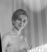 Lata 50.-60., Warszawa, Polska.
Żona Jerzego Michotka.
Fot. Irena Jarosińska, zbiory Ośrodka KARTA