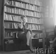 Lata 50., Polska.
Córka kompozytora Stanisława Skrowaczewskiego.
Fot. Irena Jarosińska, zbiory Ośrodka KARTA