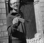 Brak daty, Warszawa, Polska. 
Sesja fotograficzna eksponatów muzealnych - krzemionka.
Fot. Irena Jarosińska, zbiory Ośrodka KARTA