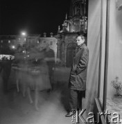 Lata 60., Kraków, Polska. 
Kompozytor Andrzej Zarycki.
Fot. Irena Jarosińska, zbiory Ośrodka KARTA