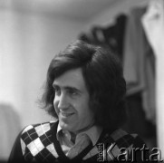 Lata 70., Warszawa, Polska.
Reżyser Giovanni Pampiglione.
Fot. Irena Jarosińska, zbiory Ośrodka KARTA