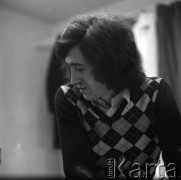 Lata 70., Warszawa, Polska.
Reżyser Giovanni Pampiglione.
Fot. Irena Jarosińska, zbiory Ośrodka KARTA