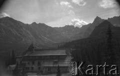 1962, Hala Gąsienicowa, Tatry, Polska. 
Schronisko PTTK „Murowaniec”. 
Fot. Irena Jarosińska, zbiory Ośrodka KARTA.