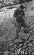1962, Tatry, Polska. 
Wyprawa górska. 
Fot. Irena Jarosińska, zbiory Ośrodka KARTA.