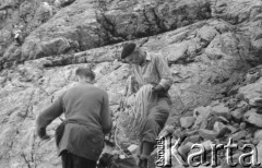 1962, Tatry, Polska. 
Wyprawa górska. 
Fot. Irena Jarosińska, zbiory Ośrodka KARTA.
