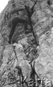1962, Tatry, Polska. 
Wyprawa górska. 
Fot. Irena Jarosińska, zbiory Ośrodka KARTA.