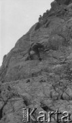 1962, Tatry, Polska. 
Wyprawa górska. 
Fot. Irena Jarosińska, zbiory Ośrodka KARTA.
