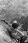 1962, Tatry, Polska. 
Wyprawa górska. 
Fot. Irena Jarosińska, zbiory Ośrodka KARTA.