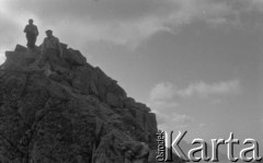 1962, Tatry, Polska. 
Wyprawa górska. 
Fot. Irena Jarosińska, zbiory Ośrodka KARTA.