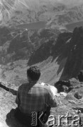 1962, Tatry, Polska. 
Wyprawa górska. 
Fot. Irena Jarosińska, zbiory Ośrodka KARTA.