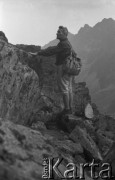 1962, Tatry, Polska. 
Wyprawa górska. 
Fot. Irena Jarosińska, zbiory Ośrodka KARTA.