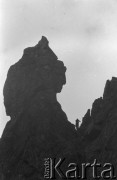 1962, Tatry, Polska. 
Wyprawa górska. 
Fot. Irena Jarosińska, zbiory Ośrodka KARTA.