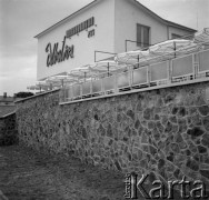 Lata 60.-70., Augustów, Polska. 
Restauracja Albatros.
Fot. Irena Jarosińska, zbiory Ośrodka KARTA