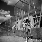 Lata 60.-70., Augustów, Polska. 
Jezioro augustowskie.
Fot. Irena Jarosińska, zbiory Ośrodka KARTA