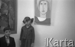 1956-1965, Warszawa, Polska.
Wernisaż w Galerii Krzywe Koło. 
Fot. Irena Jarosińska, zbiory Ośrodka KARTA