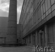 Lata 60., Sandomierz, Polska.
Huta szkła 