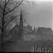 Lata 60., Sandomierz, Polska.
Stare miasto.
Fot. Irena Jarosińska, zbiory Ośrodka KARTA.