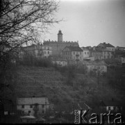 Lata 60., Sandomierz, Polska.
Stare miasto.
Fot. Irena Jarosińska, zbiory Ośrodka KARTA.