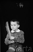 lata 50-te, Warszawa, Polska.
Marek - syn Ireny Jarosińskiej. 
Fot. Irena Jarosińska, zbiory Ośrodka KARTA