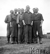 1952, Wilkowice, Polska
Grupa robotników
Fot. Irena Jarosińska, zbiory Ośrodka KARTA