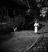 1949, Nowa Wieś, Polska
Magda na podwórku
Fot. Irena Jarosińska, zbiory Ośrodka KARTA