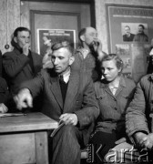 1954, Kokoszkowy, Polska
Zebranie zarządu Rolniczego Zespołu Spółdzielni 