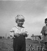 lata 50., Wilczków, Polska
Płaczące dziecko
Fot. Irena Jarosińska, zbiory Ośrodka KARTA