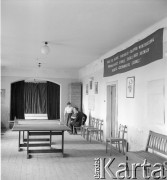 lipiec 1954, województwo krakowskie, Polska
Świetlica Domu Kultury 
Fot. Irena Jarosińska, zbiory Ośrodka KARTA