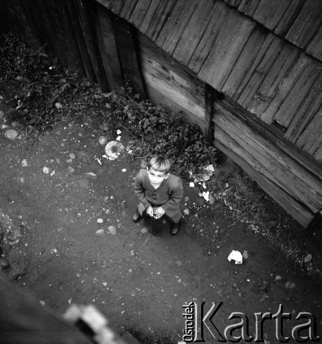 lata 50-te, Krościenko, Polska
Syn Ireny Jarosińskiej - Marek.
Fot. Irena Jarosińska, zbiory Ośrodka KARTA