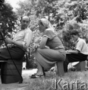 1954, Łódź, Polska
Reżyserka Wanda Jakubowska na planie filmu 