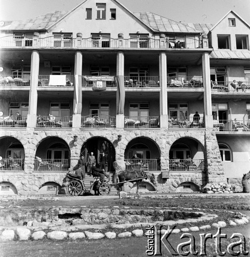 lata 50-te, Zakopane, Polska
Dom wczasowy Bristol.
Fot. Irena Jarosińska, zbiory Ośrodka KARTA