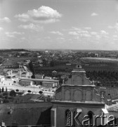 30.06.1954, Lublin, Polska
Panorama miasta z Zamku.
Fot. Irena Jarosińska, zbiory Ośrodka KARTA